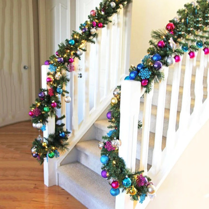 TG50994 BOMBKI CHOINKOWE KOLOROWE NA CHOINKĘ BOMBKA ZESTAW 12 SZT 4CM OZDOBY ŚWIĘTA
