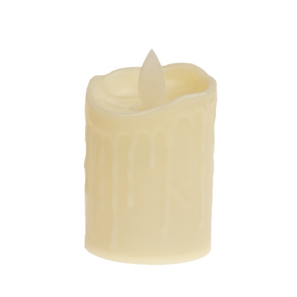 C61801 ŚWIECZKA LED Z PŁOMIENIEM wkład do znicza JAK WOSK