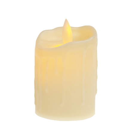 C61801 ŚWIECZKA LED Z PŁOMIENIEM wkład do znicza JAK WOSK