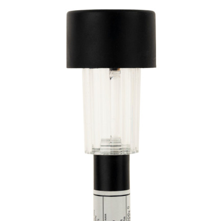 C77504 Lampa SOLARNA LAMPKA ogrodowa LED WBIJANA SŁUPEK CZARNA