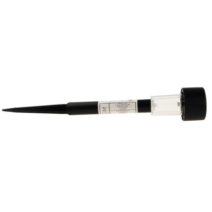 C77504 Lampa SOLARNA LAMPKA ogrodowa LED WBIJANA SŁUPEK CZARNA