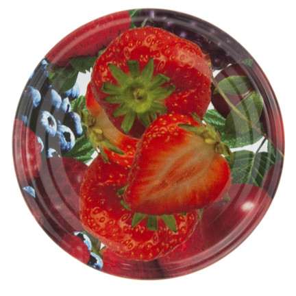 CAPKPL66TRU ZAKRĘTKI DO SŁOIKÓW FI66 NAKRĘTKI SŁOIKI WIECZKA ZAKRĘTKA 10szt 6-ZACZEPOWE owoca