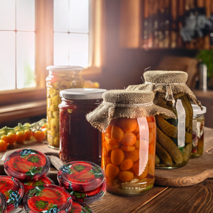 CAPKPL66TRU ZAKRĘTKI DO SŁOIKÓW FI66 NAKRĘTKI SŁOIKI WIECZKA ZAKRĘTKA 10szt 6-ZACZEPOWE owoca