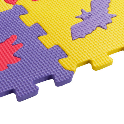 TG71198 PUZZLE PIANKOWE MATA EDUKACYJNA PIANKOWA EVA ETUI LITERY CYFERKI ZWIERZĄTKA