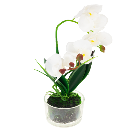 CV05030-1 STORCZYK W DONICZCE BIAŁY GUMOWANY DWUPĘDOWY DUŻY