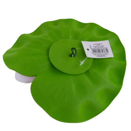 CV07908-2 LILIA WODNA SZTUCZNA KWIAT LOTOSU PŁYWAJĄCY DO OCZKA wodnego ATRAPA