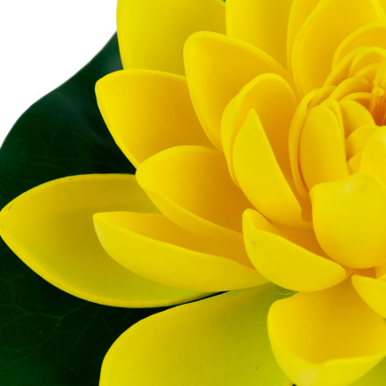 CV07908-3 LILIA WODNA SZTUCZNA KWIAT LOTOSU PŁYWAJĄCY DO OCZKA PŁYWAJĄCA ATRAPA