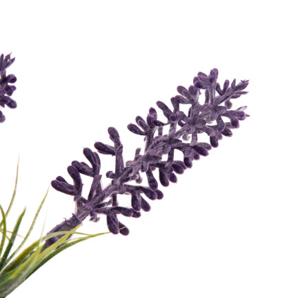 CV08589 SZTUCZNE KWIATY LAWENDA wrzos BUKIET wrzosiec GAŁĄZKI  Duże 33cm