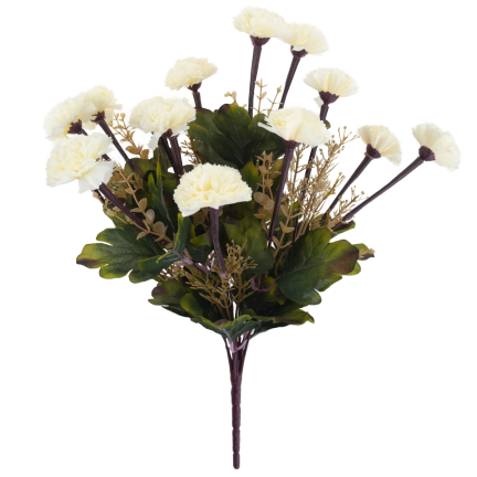 CV10396-1 GOŹDZIKI BUKIET GOŹDZIKÓW OZDOBNY SZTUCZNE KWIATY ROŚLINY