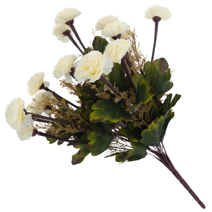 CV10396-1 GOŹDZIKI BUKIET GOŹDZIKÓW OZDOBNY SZTUCZNE KWIATY ROŚLINY