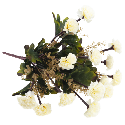 CV10396-1 GOŹDZIKI BUKIET GOŹDZIKÓW OZDOBNY SZTUCZNE KWIATY ROŚLINY