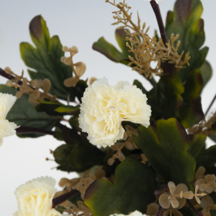 CV10396-1 GOŹDZIKI BUKIET GOŹDZIKÓW OZDOBNY SZTUCZNE KWIATY ROŚLINY