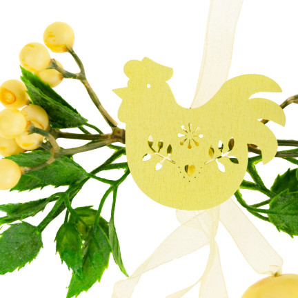 CV14117 STROIK WIELKANOCNY zawieszka ŚWIĄTECZNA WIOSENNY WISZĄCY JAJKO DEKORACJA