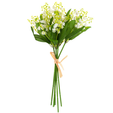 CV14431 KONWALIA BUKIET GAŁĄZKA BIAŁE SZTUCZNE KWIATY