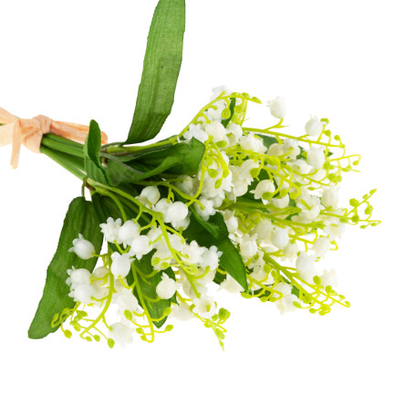 CV14431 KONWALIA BUKIET GAŁĄZKA BIAŁE SZTUCZNE KWIATY