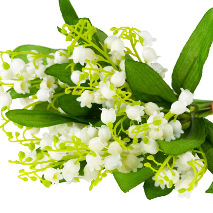 CV14431 KONWALIA BUKIET GAŁĄZKA BIAŁE SZTUCZNE KWIATY