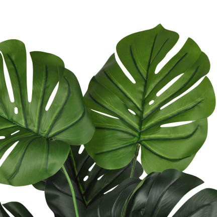 CV17651 MONSTERA SZTUCZNA W DONICZCE ROŚLINA JAK ŻYWA