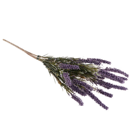 Sztuczne kwiaty wrzosu, gałązka do kompozycji bukietu, fioletowy, dekoracja, 5 gałązek, 34cm