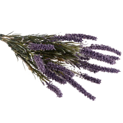 Sztuczne kwiaty wrzosu, gałązka do kompozycji bukietu, fioletowy, dekoracja, 5 gałązek, 34cm