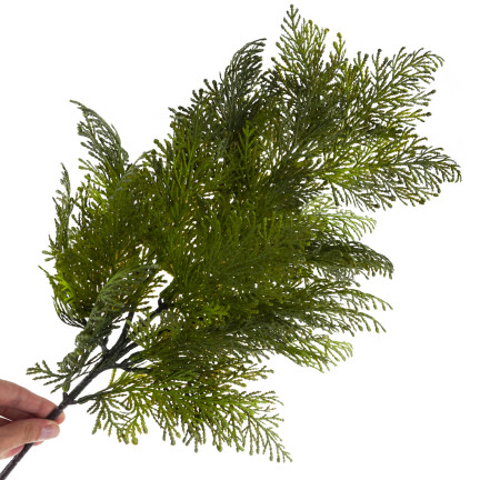 CV20749-1 GAŁĄZKA OZDOBNA JAŁOWIEC Gałąź IGLASTA DO KOMPOZYCJI stroikow na cmentarz