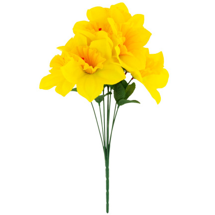 CV22107 ŻONKIL BUKIET 8 szt sztuczne kwiaty żonkile