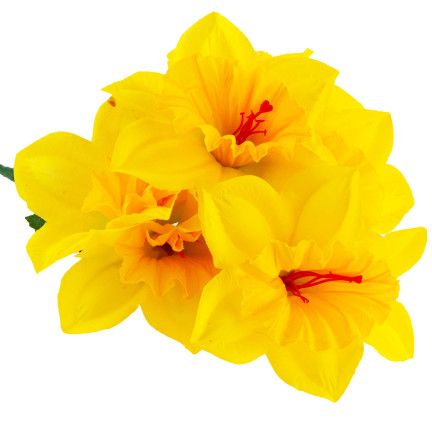 CV22107 ŻONKIL BUKIET 8 szt sztuczne kwiaty żonkile