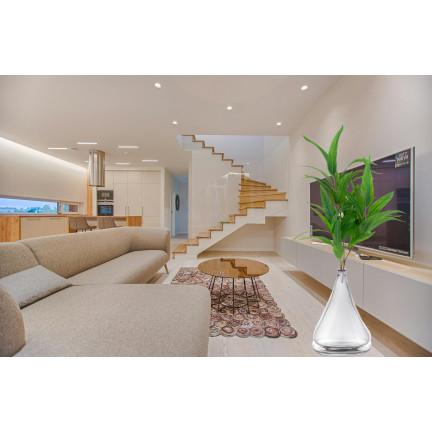 CV22543 BAMBUS sztuczne kwiaty GAŁĄZKA na STROIK kompozycja BUKIETU liście