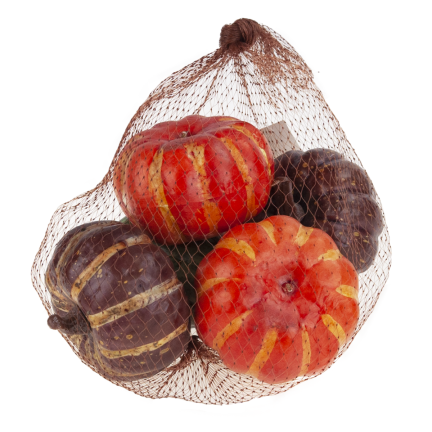 CV23694 DYNIA DEKORACYJNA SZTUCZNE DYNIE OZDOBA JESIENNA HALLOWEEN JESIEŃ STROIK