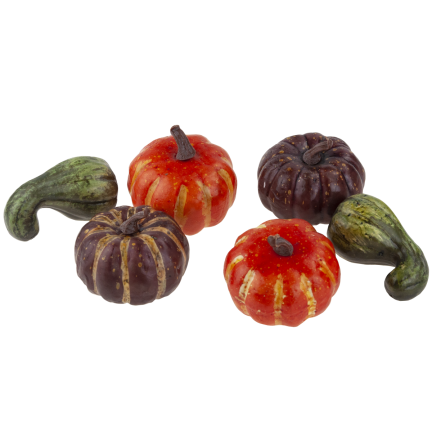 CV23694 DYNIA DEKORACYJNA SZTUCZNE DYNIE OZDOBA JESIENNA HALLOWEEN JESIEŃ STROIK