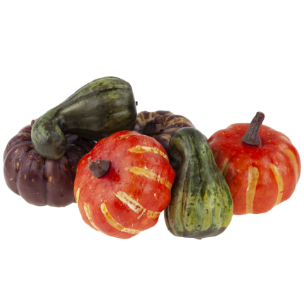 CV23694 DYNIA DEKORACYJNA SZTUCZNE DYNIE OZDOBA JESIENNA HALLOWEEN JESIEŃ STROIK