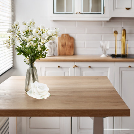 Róża wyrobowa, główka kwiatowa, welurowa, białą, realistyczna, do flowerboxów