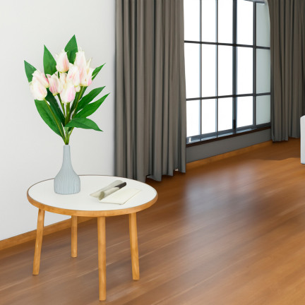 CV26811-2 TULIPAN DUŻY BUKIET TULIPANÓW X9 różowe SZTUCZNE KWIATY TULIPANY W BUKIECIE