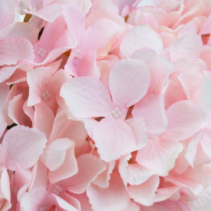 CV28571-3 HORTENSJA GĘSTY PIĘKNY BUKIET HORTENSJI SZTUCZNE KWIATY JAK ŻYWE RÓŻOWY X5