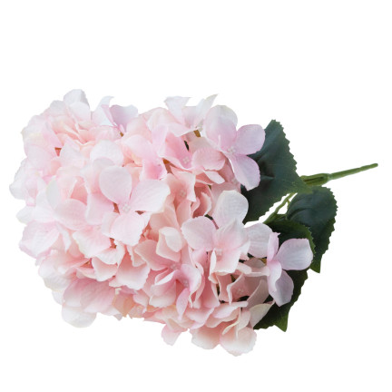 CV28571-3 HORTENSJA GĘSTY PIĘKNY BUKIET HORTENSJI SZTUCZNE KWIATY JAK ŻYWE RÓŻOWY X5