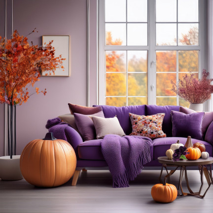 Goździk wyrobowy, główka kwiatowa, sztuczny, fioletowy, do stroików, 10cm