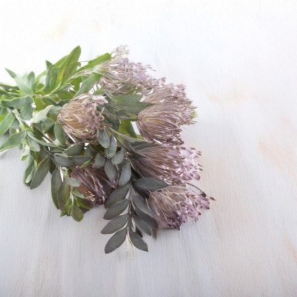 CV31680-1 OSET SZTUCZNE KWIATY GAŁĄZKA bukiet OSTU DODATEK DO KOMPOZYCJI STROIKÓW GĘSTE