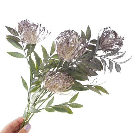 CV31680-1 OSET SZTUCZNE KWIATY GAŁĄZKA bukiet OSTU DODATEK DO KOMPOZYCJI STROIKÓW GĘSTE