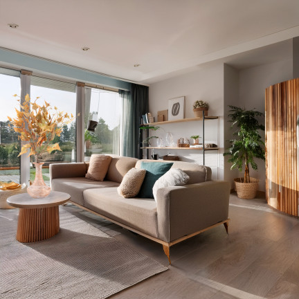 CV32202-1 SZTUCZNE LIŚCIE W BUKIECIE LISTKI NA JESIEŃ JESIENNE DEKORACYJNE OZDOBNE