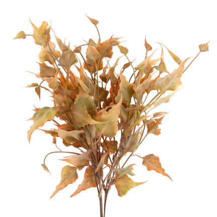 CV32202-1 SZTUCZNE LIŚCIE W BUKIECIE LISTKI NA JESIEŃ JESIENNE DEKORACYJNE OZDOBNE