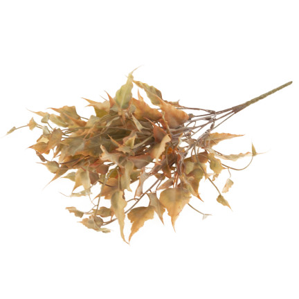 CV32202-1 SZTUCZNE LIŚCIE W BUKIECIE LISTKI NA JESIEŃ JESIENNE DEKORACYJNE OZDOBNE