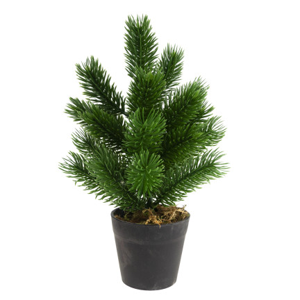 CV34057 CHOINKA W DONICZCE STROIK DEKORACJA ŚWIĘTA bOŻE NARODZENIE