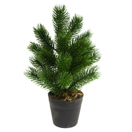 CV34057 CHOINKA W DONICZCE STROIK DEKORACJA ŚWIĘTA bOŻE NARODZENIE