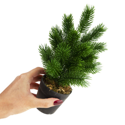 CV34057 CHOINKA W DONICZCE STROIK DEKORACJA ŚWIĘTA bOŻE NARODZENIE