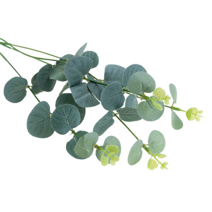 CV34936 Bukiet EUKALIPTUS LIŚCIE SZTUCZNA GAŁĄZKA 40CM WYPEŁNIACZ DO STROIKÓW