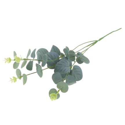 CV34936 Bukiet EUKALIPTUS LIŚCIE SZTUCZNA GAŁĄZKA 40CM WYPEŁNIACZ DO STROIKÓW
