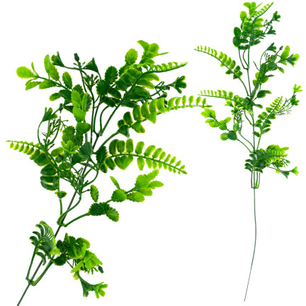 Gałązka sztuczna, zielona, jagoda, dodatek do bukietów stroików, 41cm