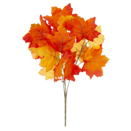 CV36041 SZTUCZNE JESIENNE LIŚCIE DO KOMPOZYCJI BUKIET LIŚCI STROIK JESIENNY GAŁĄZKA