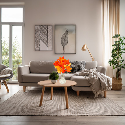 CV36041 SZTUCZNE JESIENNE LIŚCIE DO KOMPOZYCJI BUKIET LIŚCI STROIK JESIENNY GAŁĄZKA