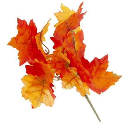 CV36041 SZTUCZNE JESIENNE LIŚCIE DO KOMPOZYCJI BUKIET LIŚCI STROIK JESIENNY GAŁĄZKA