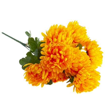 CV36254-2 CHRYZANTEMY KWIATY SZTUCZNE jak żywe BUKIET kwiatów CHRYZANTEMA do wazonu